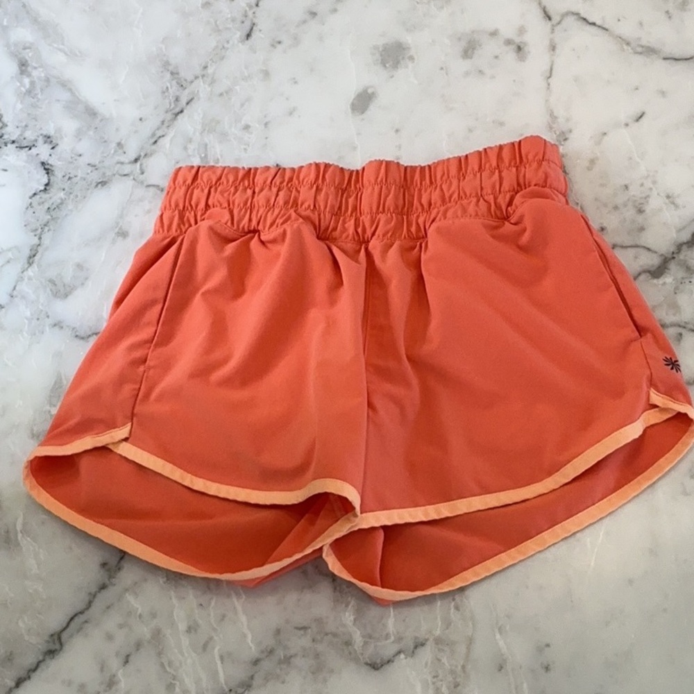 Athleta Orange  Shorts